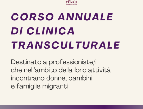 Al via una nuova edizione del corso annuale di Clinica Transculturale