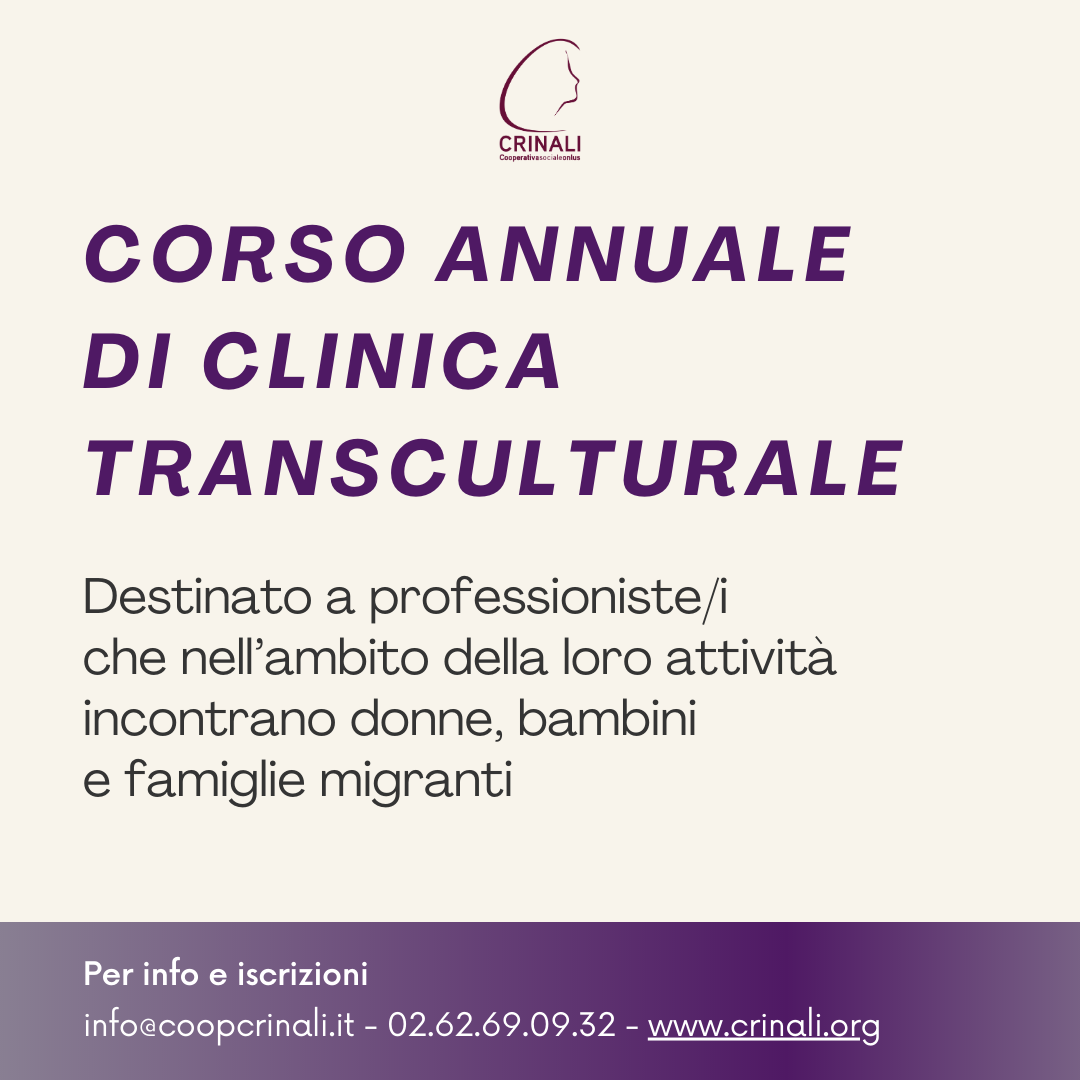 Corso annuale di clinica transculturale 2024